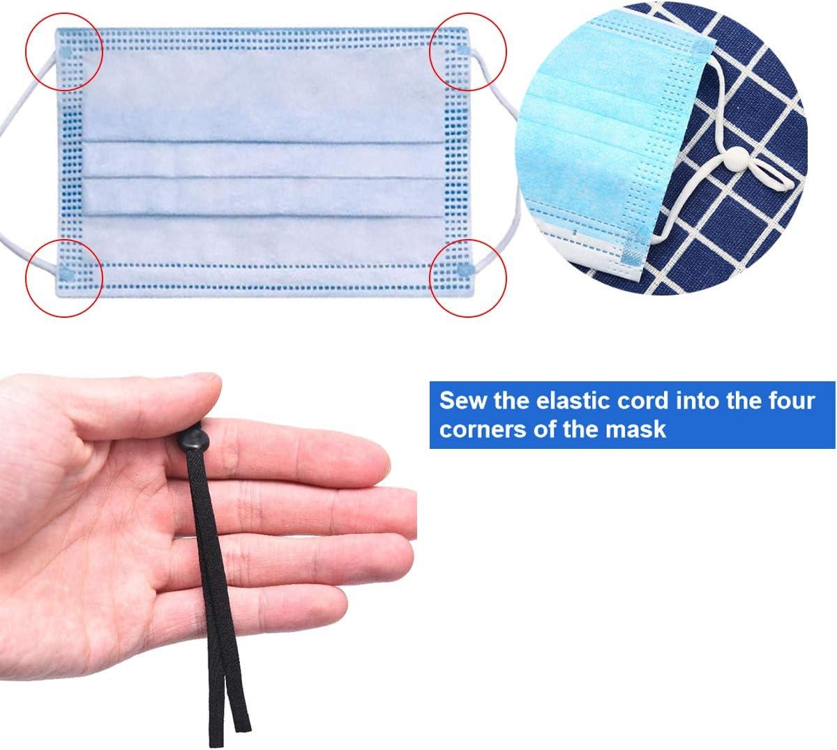 How to Sew a Basic Face Mask (with adjustable elastics)