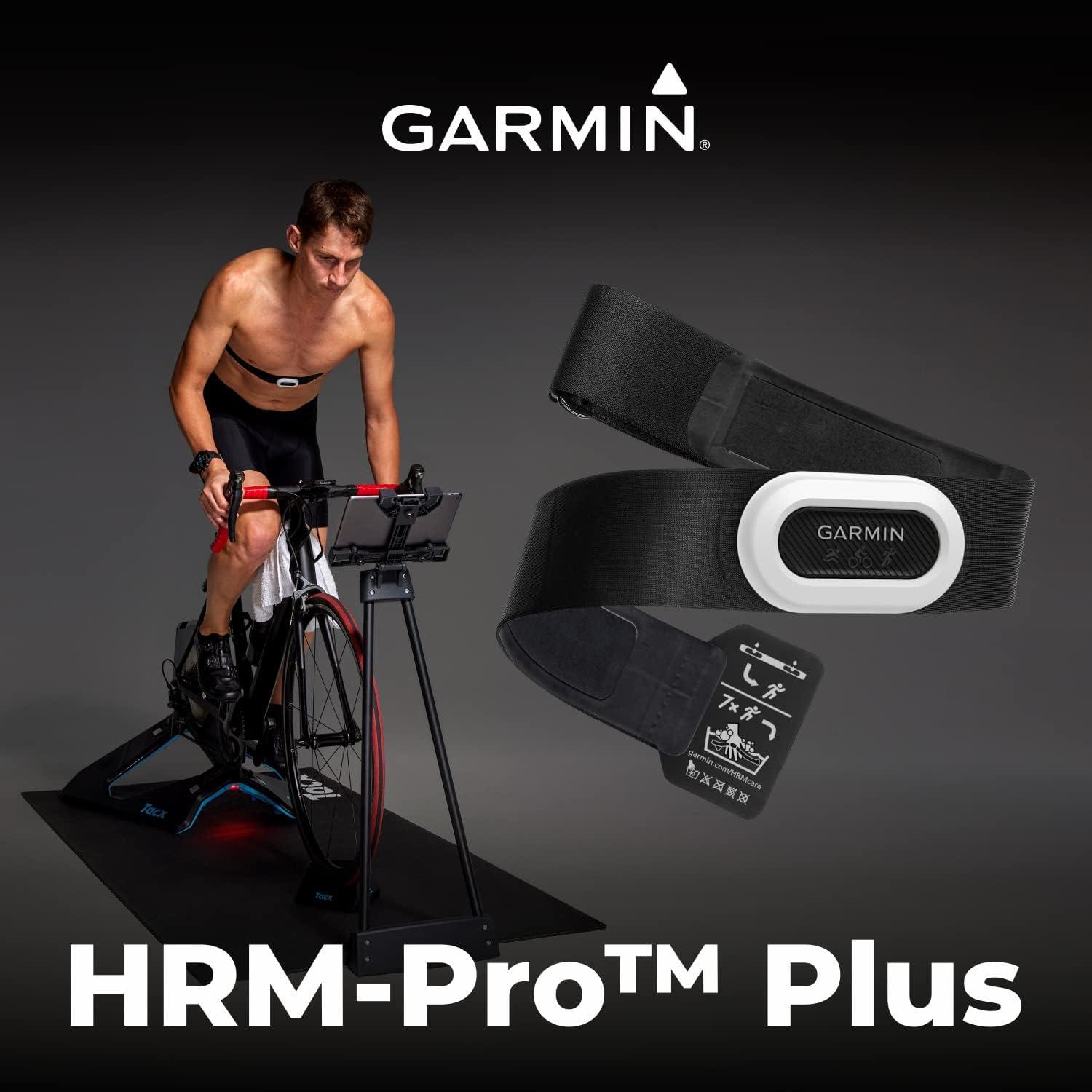 Garmin - Garmin HRM-Pro Plus, Premium Chest Strap Heart Rate Monitor (