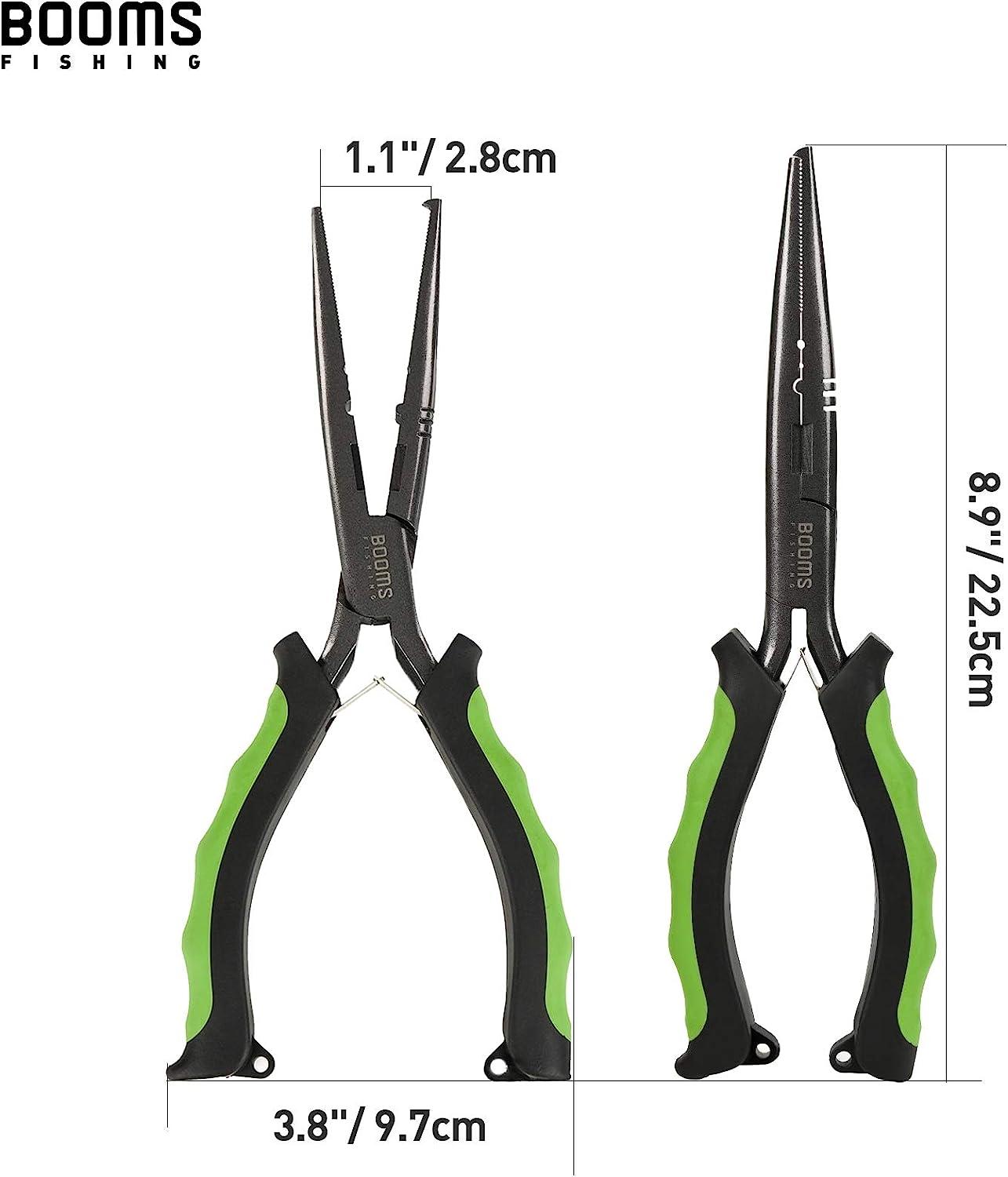 Booms Fishing F03 Needle Nose Fishing Pliers, 7 or 9 Fisherman's