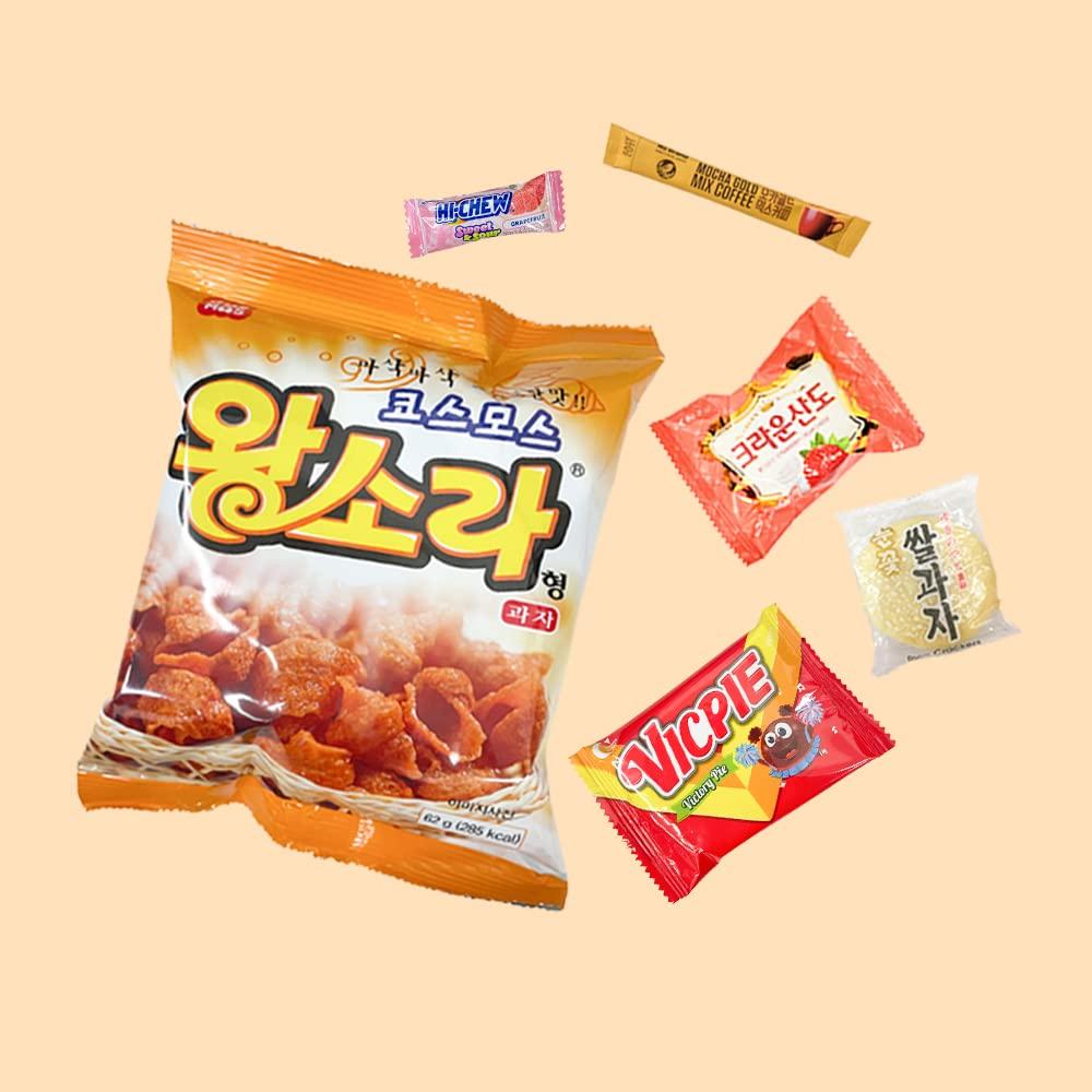  Journey of Asia Korean Snack Box 48 Count Individual