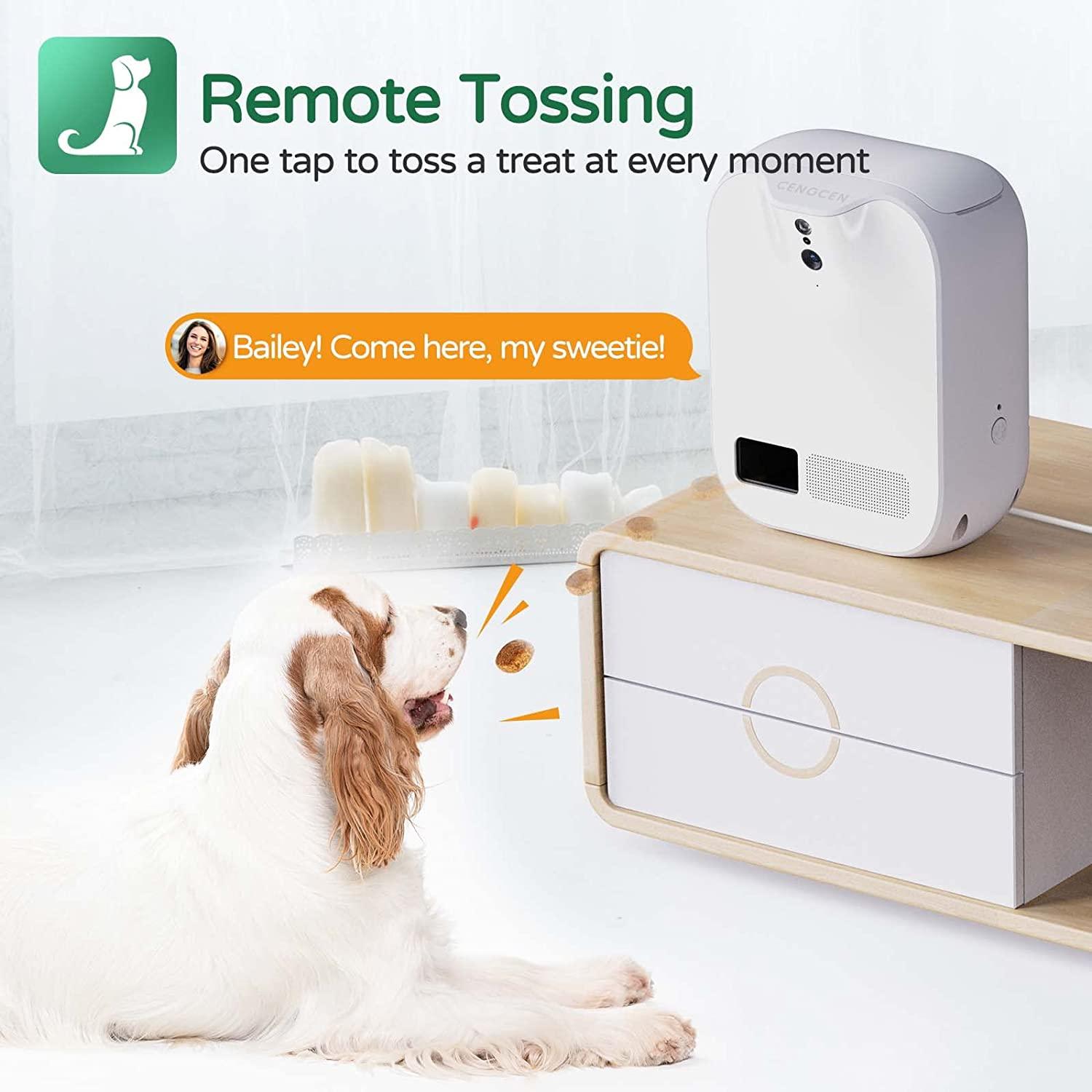 Remote Dog Treat Dispenser @