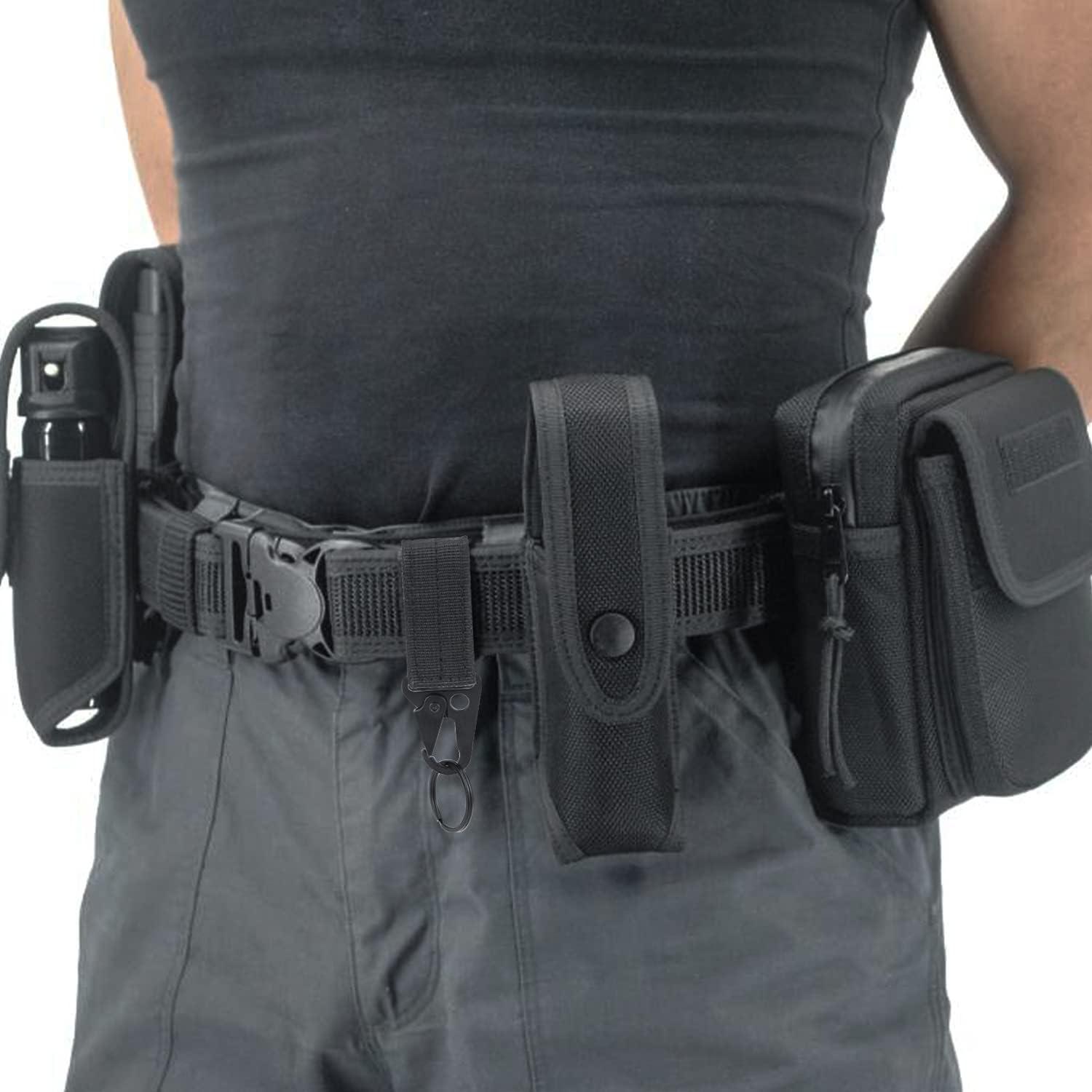 Belt Keepers with Tactical Gear Clip, Law Enforcement Nylon Duty
