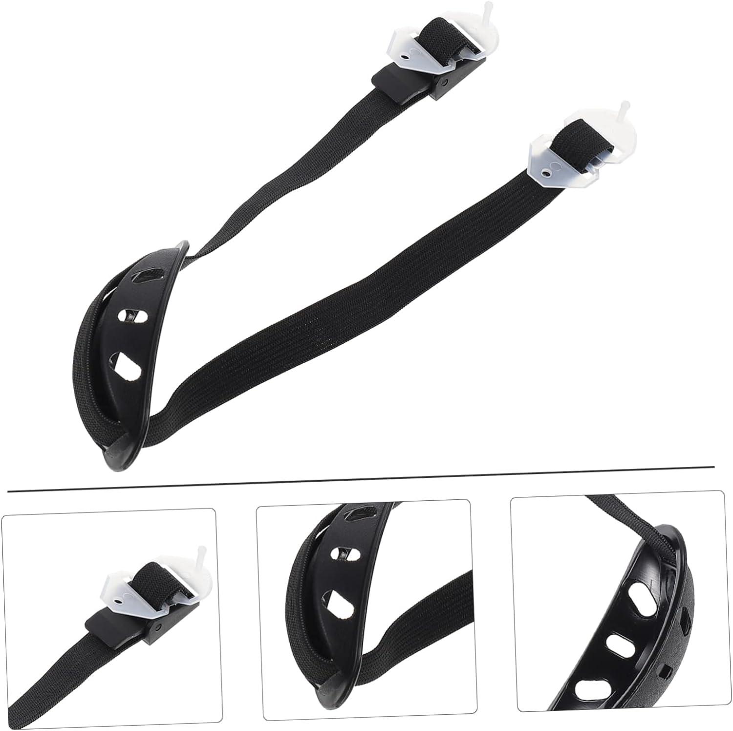 CLISPEED 2pcs Chin Strap Safety Helmet Chain Belt Portable Chin