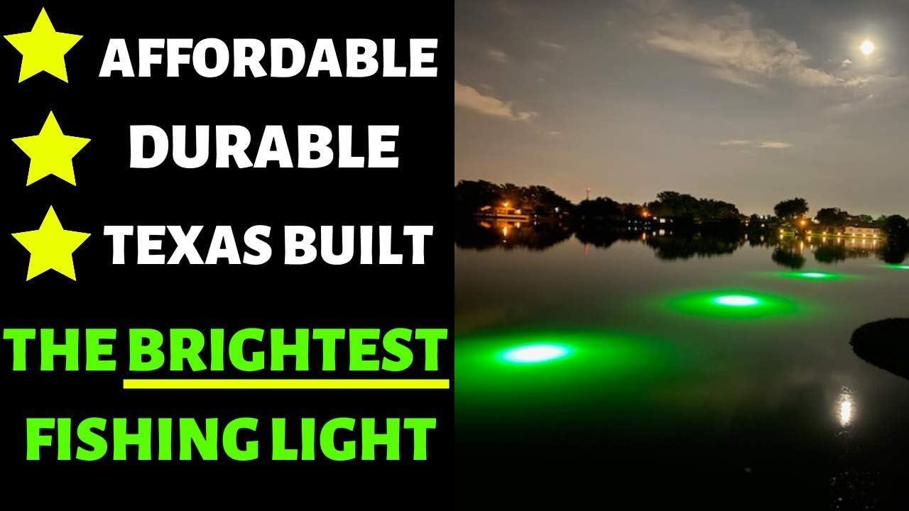 Green Blob Outdoors New Underwater LED Fishing Light 15000 Lumens
