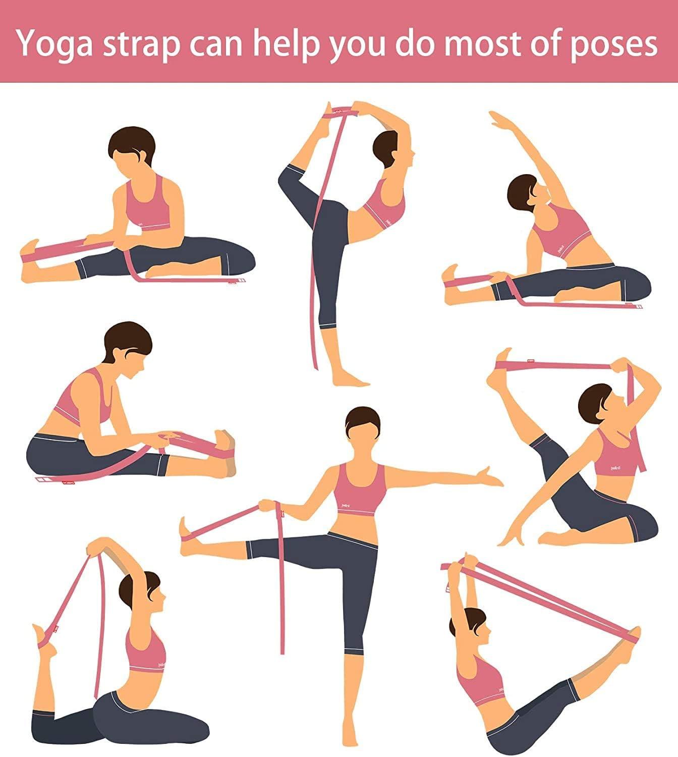 How to Use a Yoga Strap in 6 Common Yoga Poses