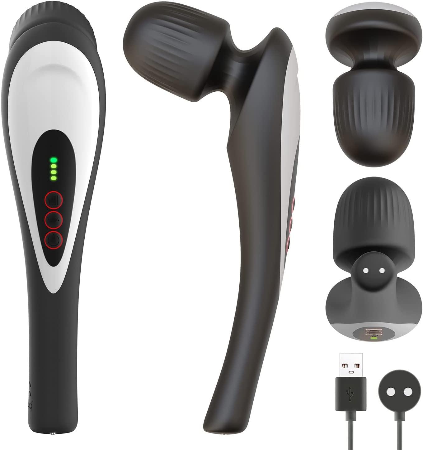 Roysmart Personal Handheld Vibrating Massager-Cordless Electric