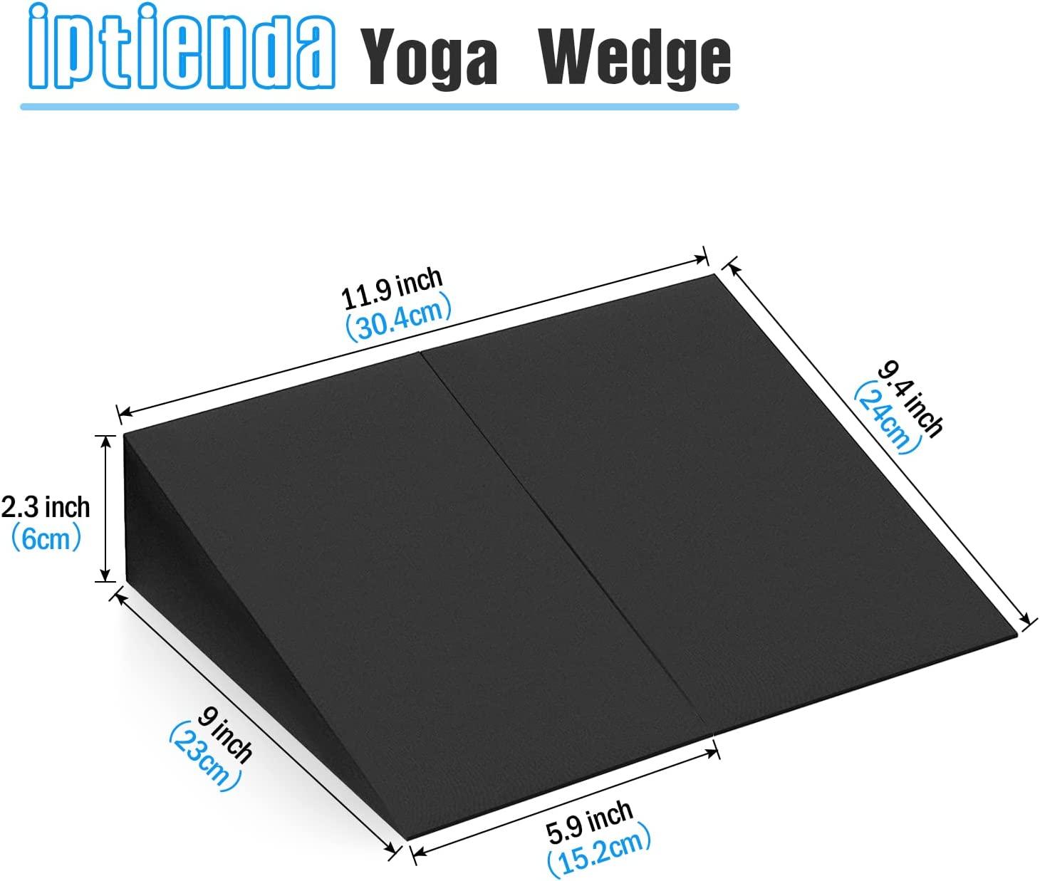 Yoga Foam Wedge | Foam Calf Stretch Slant Board For Lower Leg Strength  Improve, Supportive Foot Exercise Accessories, Footrest Cushion