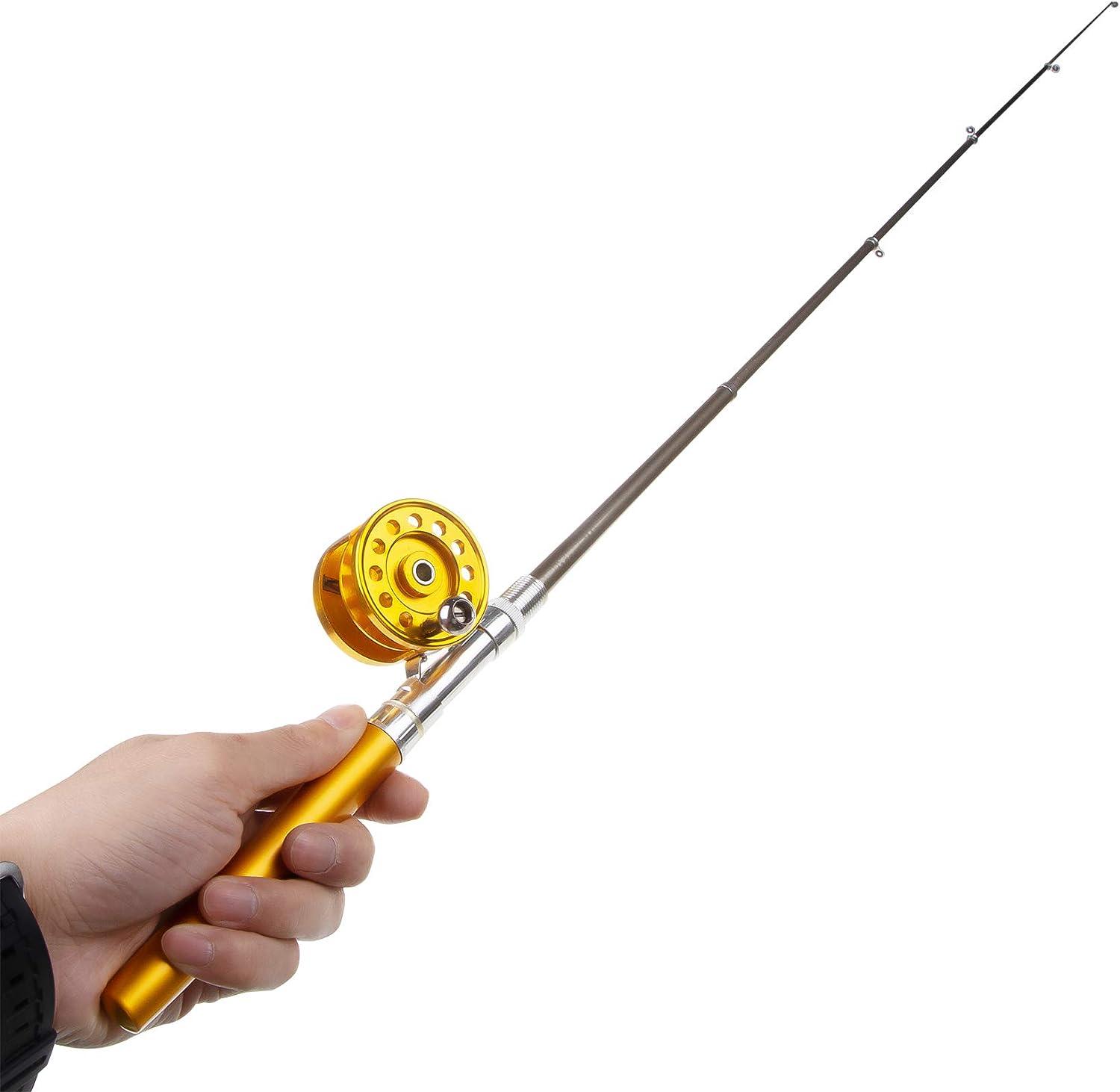Mini Portable Pen Fishing Rod, Perfect For Ice Fishing