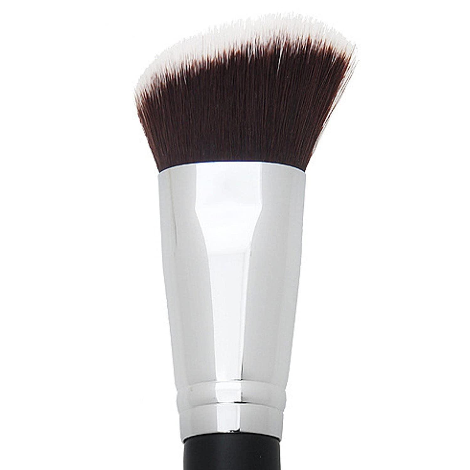 Angled Blush Brush for Cheeks – Bronzing Brush for Liquid, Cream, Mineral  Powder Bronzer Contour Brush, Synthetic Kabuki Brush by Beauty Junkees