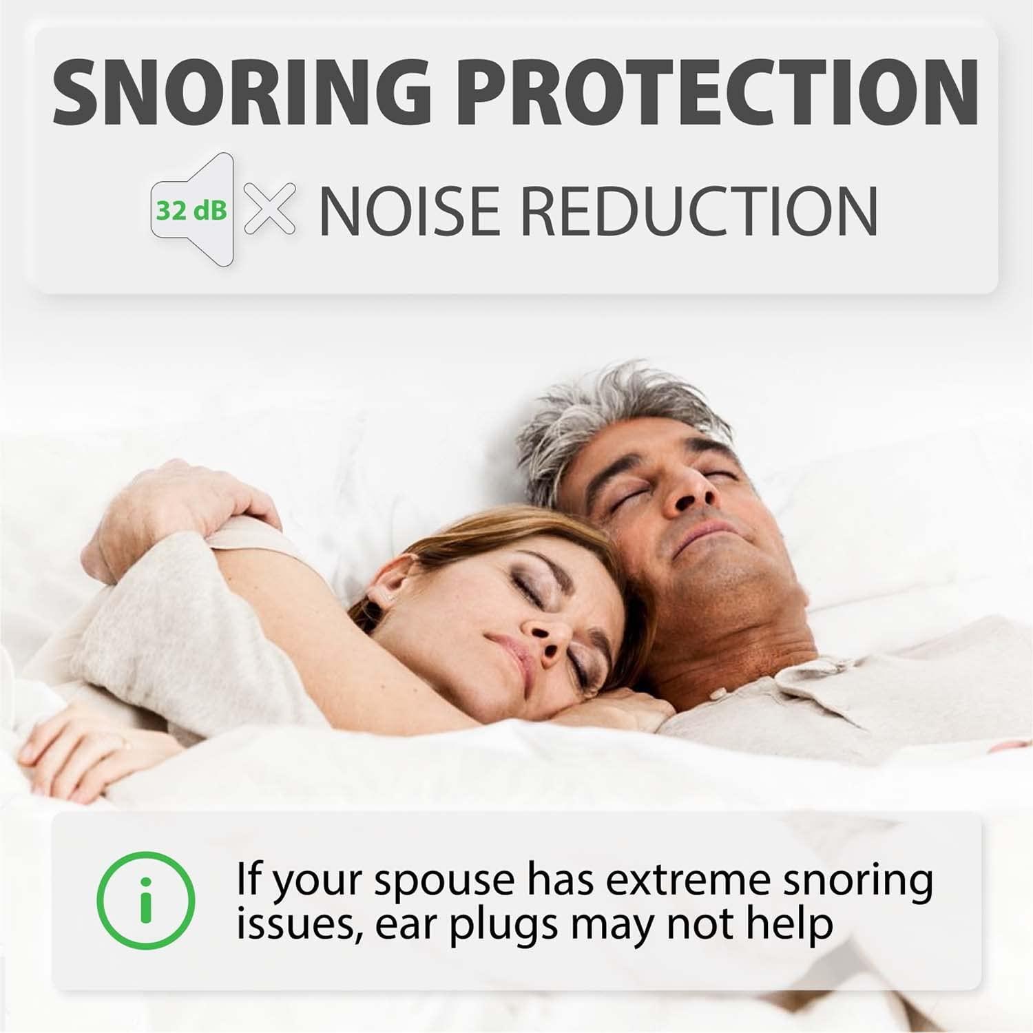 PQ Wax Ear Plugs for Sleep - 28 Silicone Wax Earplugs for Sleeping