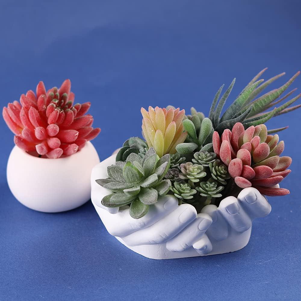 Mini Flower Pot Silicone Mold, Concrete Flower Pot Mold, Cute Planter Mould,  Epoxy Resin Mold,plaster Mold,terrazzo Mold 