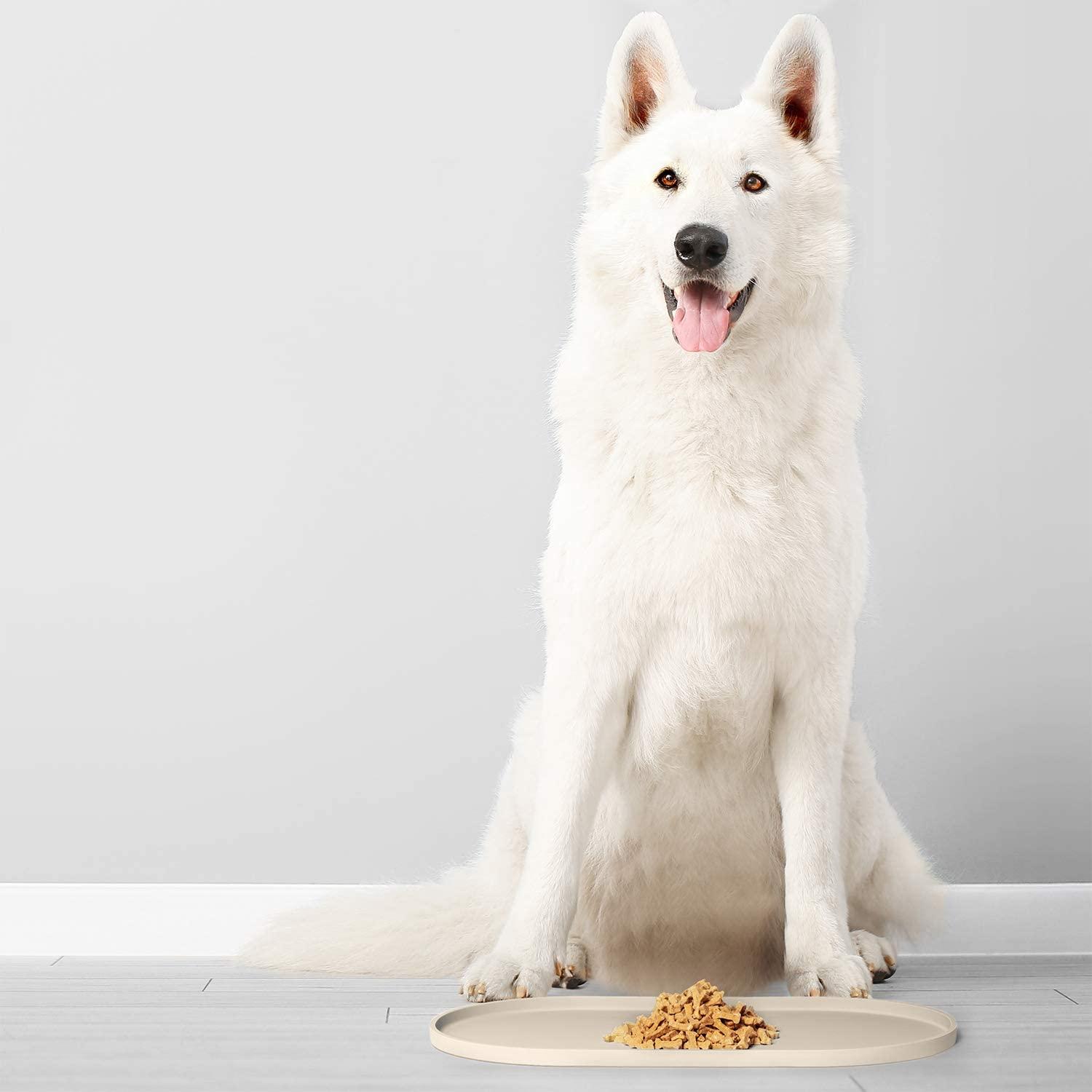 DogBuddy dogbuddy dog food mat - waterproof dog mat for food and