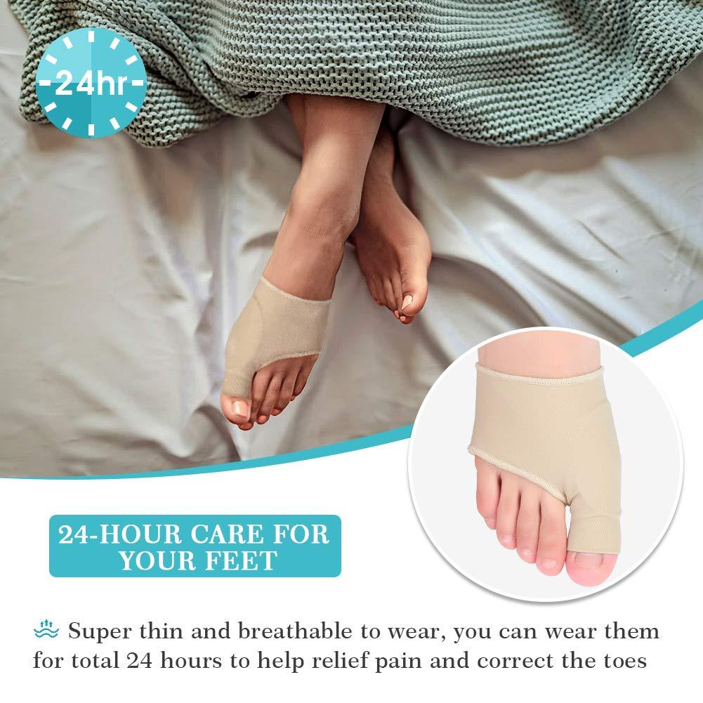  Super Foot Corrective Sock for Hallux Valgus (Bunion)  Small 1 Pair