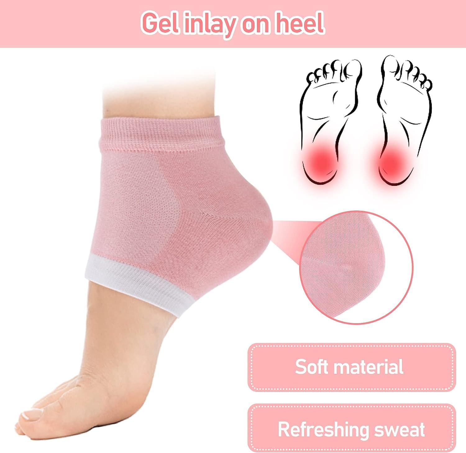 Moisturizing Socks for Mens Cracked Heels - Moisturizer Heel Sleeves t –  EveryMarket