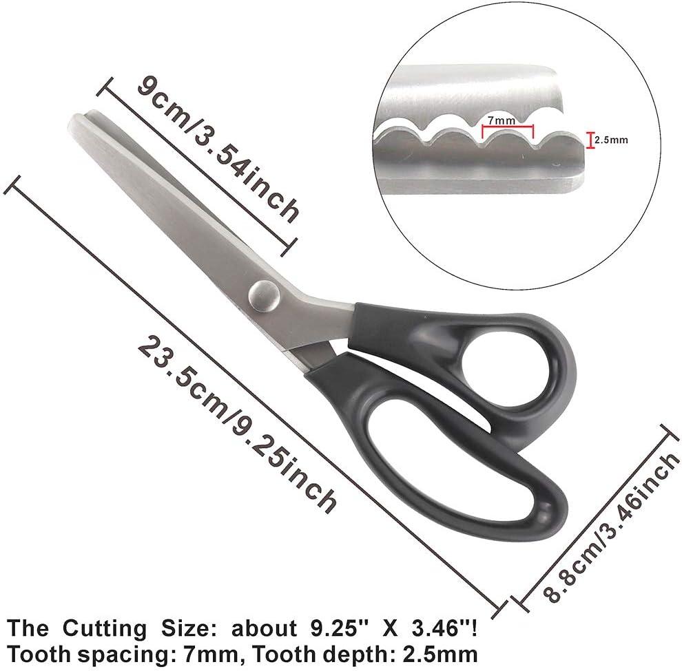 Sewing Scissors Professional Dressmaking Zig Zag Cut Scissors Triangle  Circle Lace Shears DIY Sewing Accessories Sewing Cutter