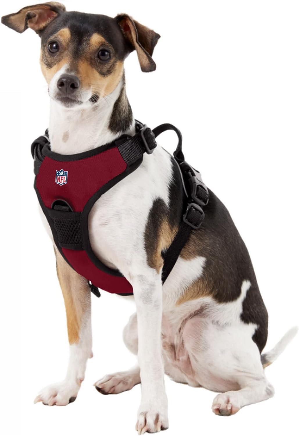 Littlearth Unisex-Adult NFL Tampa Bay Buccaneers Front Clip Pet Harness,  Team Color, X-Large