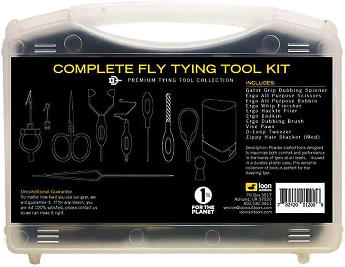 Loon , Core Fly Tying Tool Kit - Black