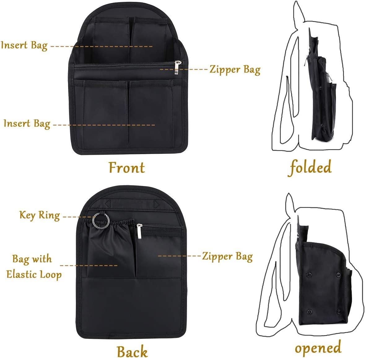 Backpack Organizer Insert Nylon Organizer Insert for Rucksack Shoulder Bag  