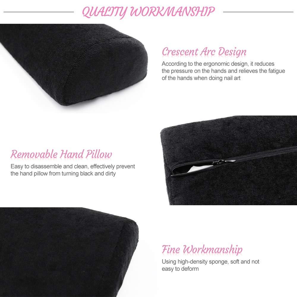 Hand Cushion Holder Soft Pu Leather Sponge Arm Rest Nail Pillow Nail Mat  Pad Hand Rest Manicure Nail Art Tool - Temu United Arab Emirates