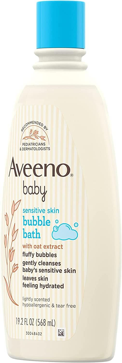 Save on Aveeno Baby Sensitive Skin Bubble Bath with Oat Extract Order  Online Delivery