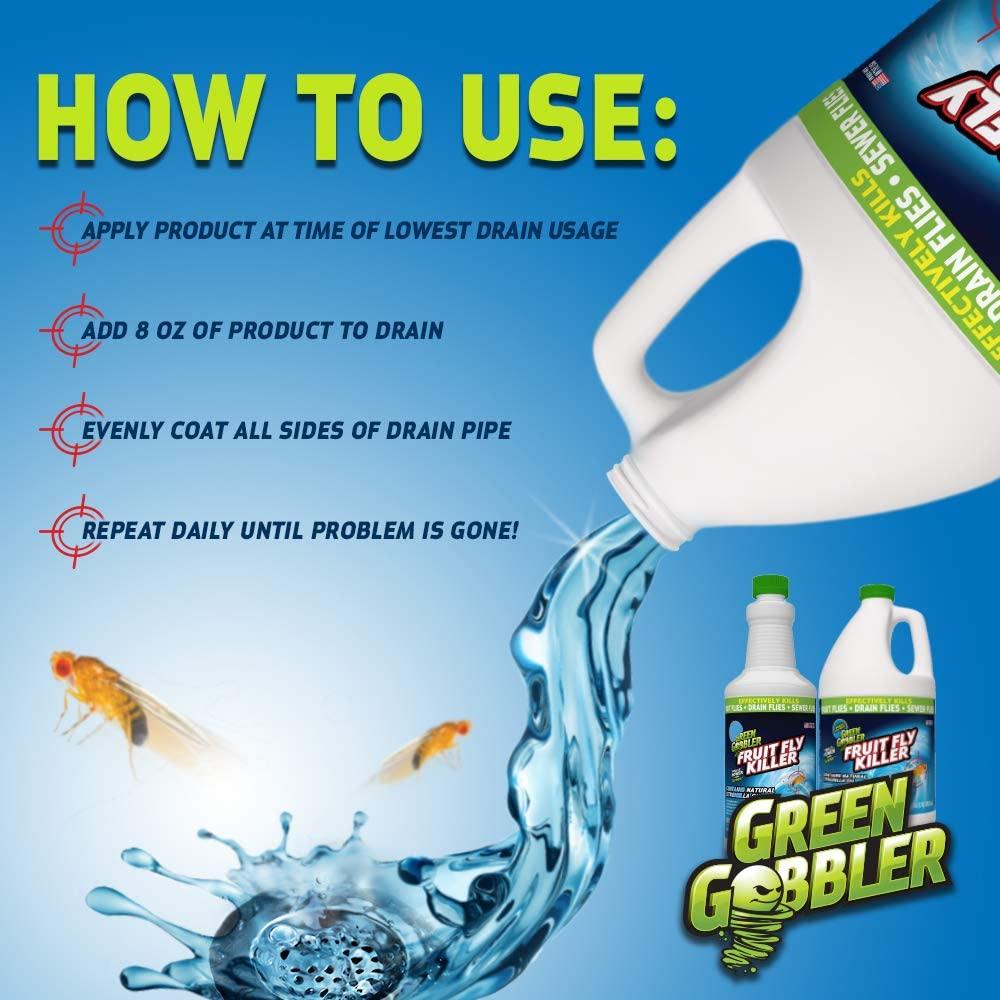 Green Gobbler Industrial Strength Gel Hair & Grease Clog Remover - 1 Gallon