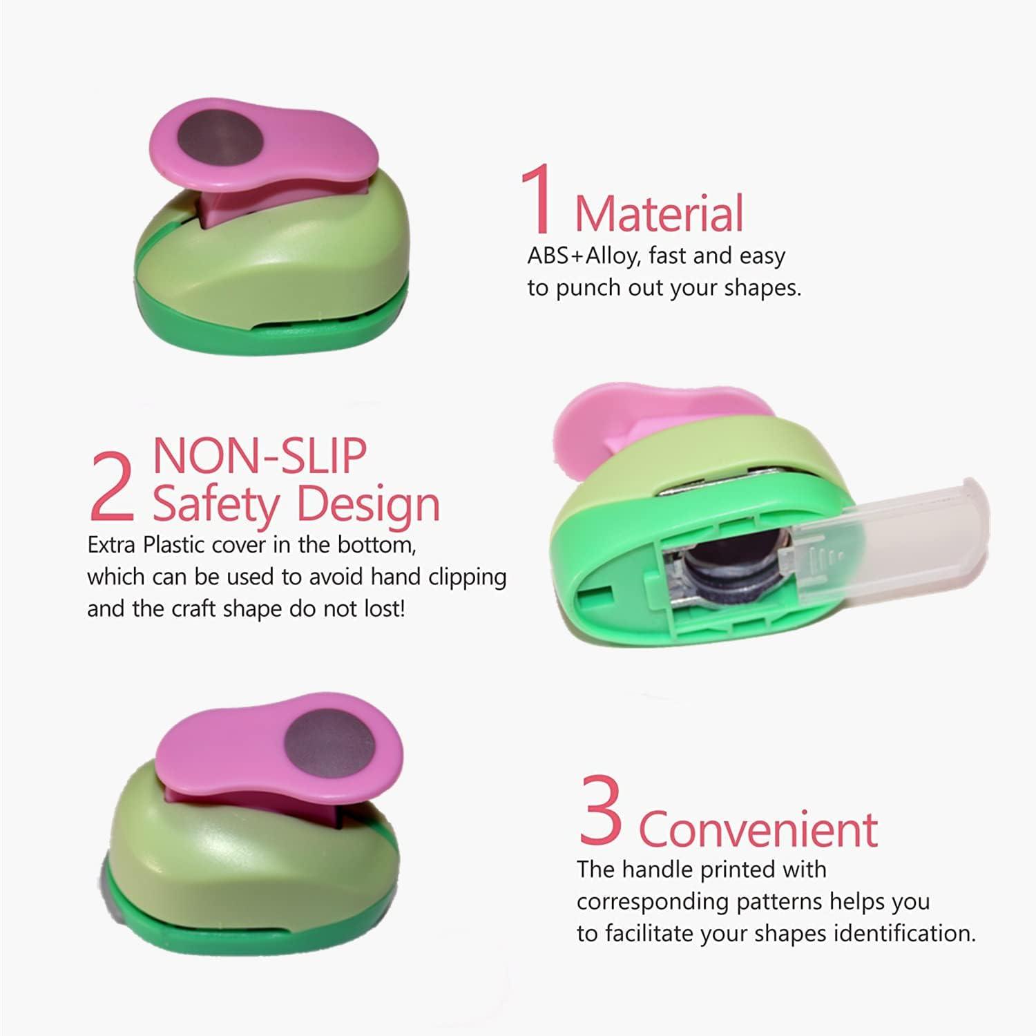 Multi-pattern Hole Puncher Craft Paper Punch Non-slip Comfortable