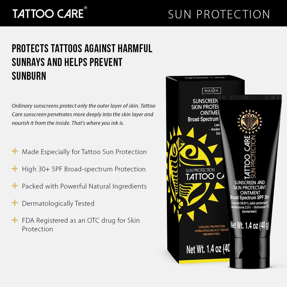 Tattoo Care Sunscreen – SPF 30 Ointment for Tattoo Algeria | Ubuy