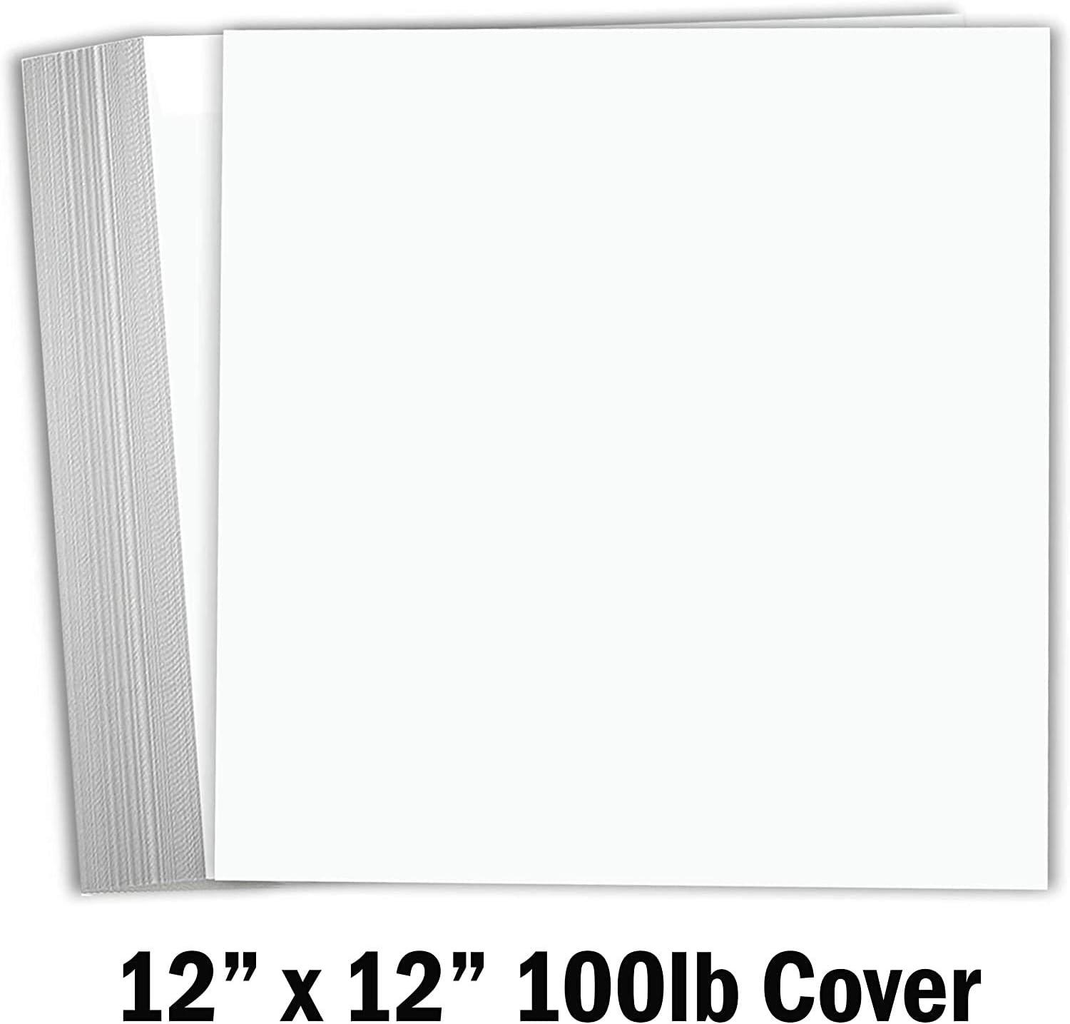 White Cardstock Paper Pack