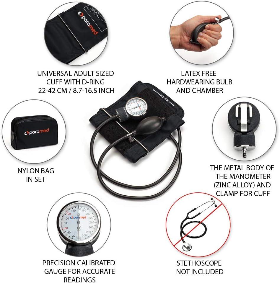 Manual Blood Pressure Cuff , Aneroid Sphygmomanometer with