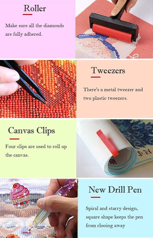 Diamond Painting 101 - Drill Pens & Tweezers 