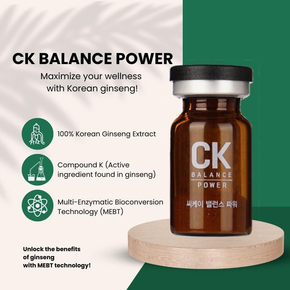 CK Balance Power - 100% Korean Ginseng Extract with Compound K ...