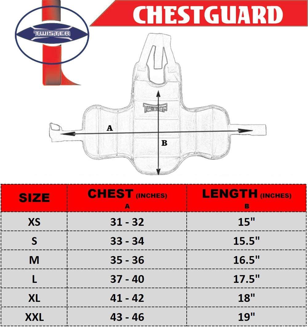 Reversible Chest Guard with Circles