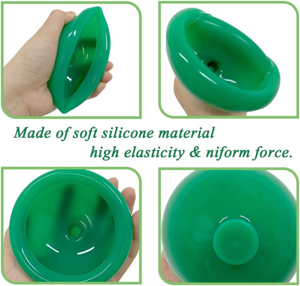 Silicone Palm Chest Percussion Cup, Chest Physical Therapy Cup, Percussion  Treatment for Mucus, Sputum, and Expectoration Problem