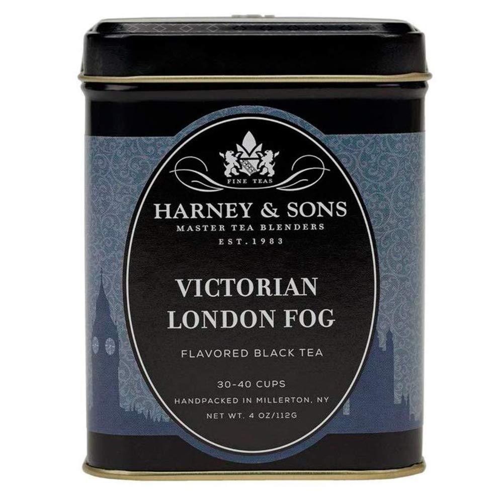 Harney & Sons Victorian London Fog, 4oz Loose Leaf Tea w/ Bergamot ...