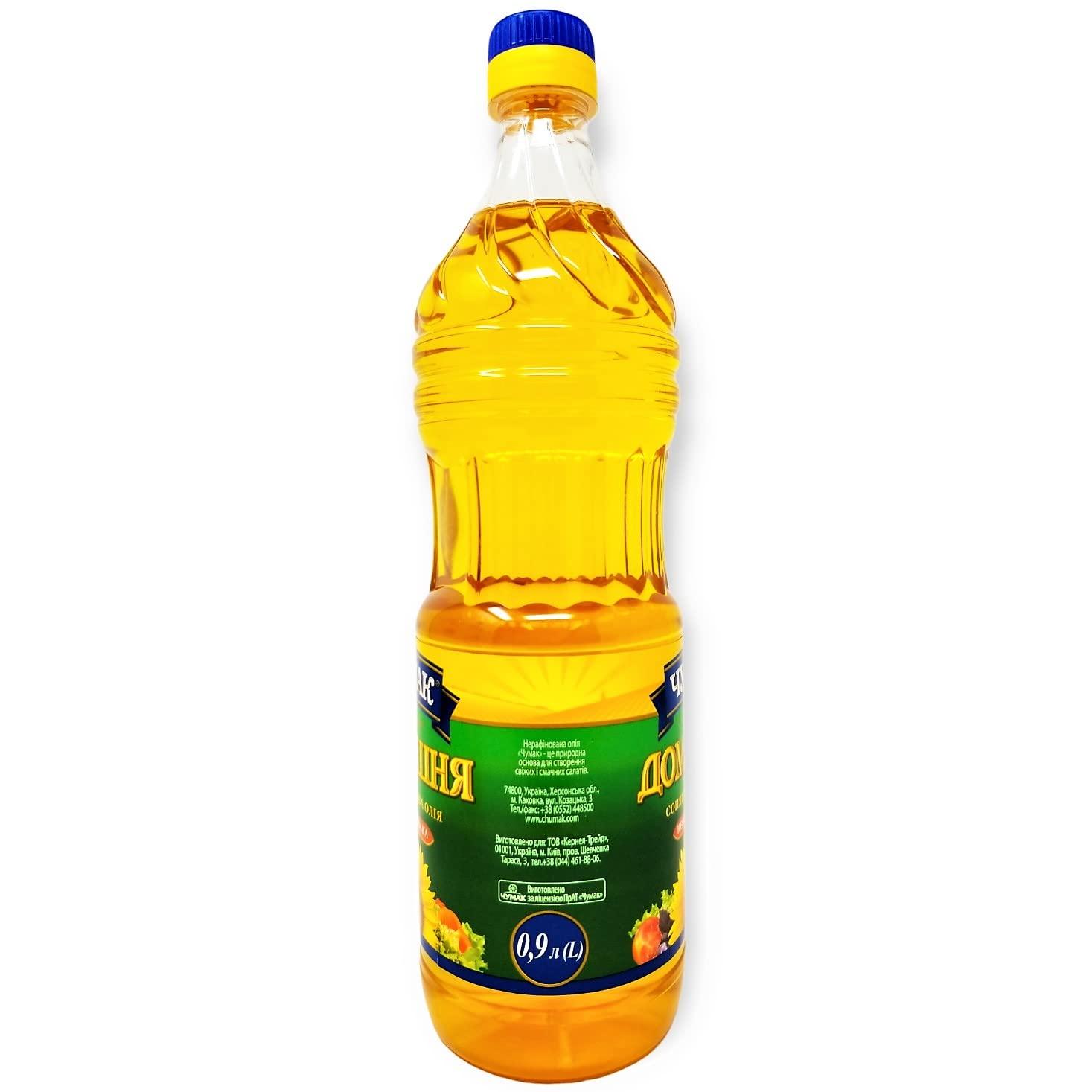 Chumak Sunflower oil Unrefined 0.9L