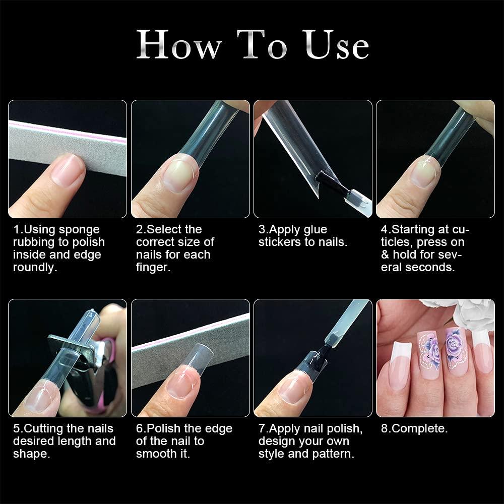 How to Apply Acrylic on Nail Forms for Beginners 