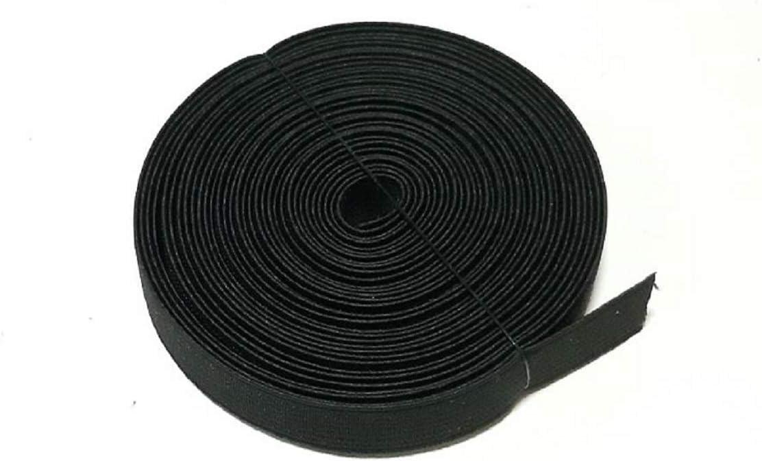 EAYY Black Elastic Band for Sewing, Wide Elastic Band, 3 Inches x 6 Yards 