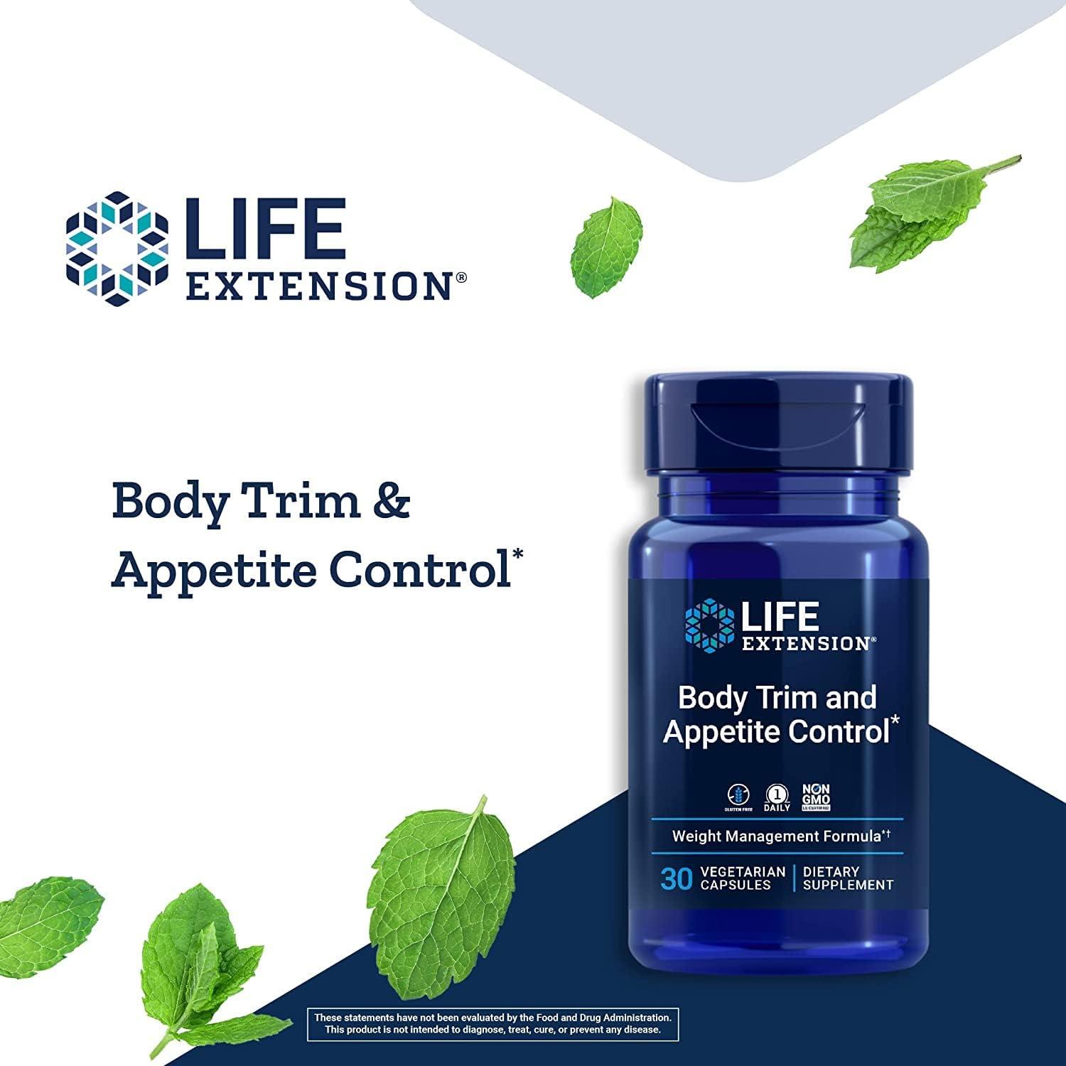 Life Extension Body Trim & Appetite Control - Lemon Verbena