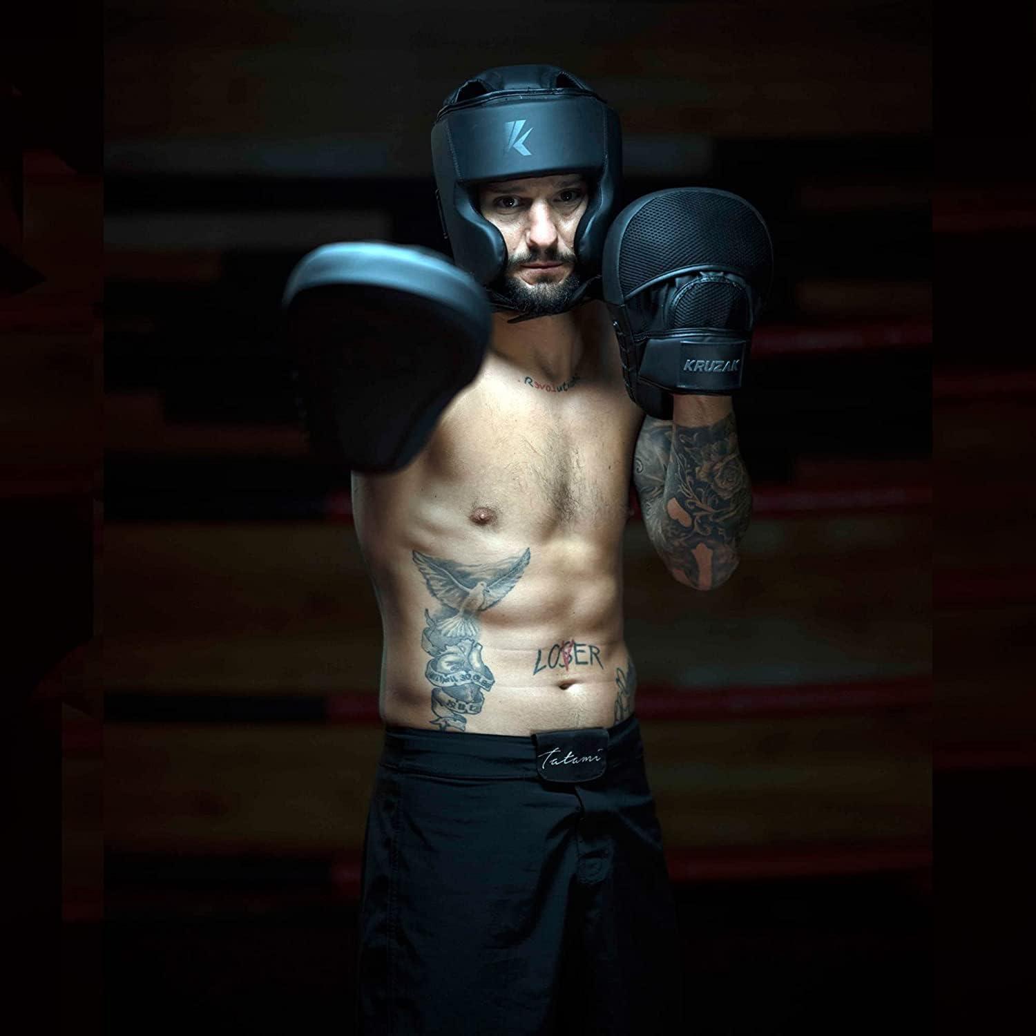 Boxing Headgear for Men Youth, MMA Training Kickboxing Sparring Martial Art  Helmet