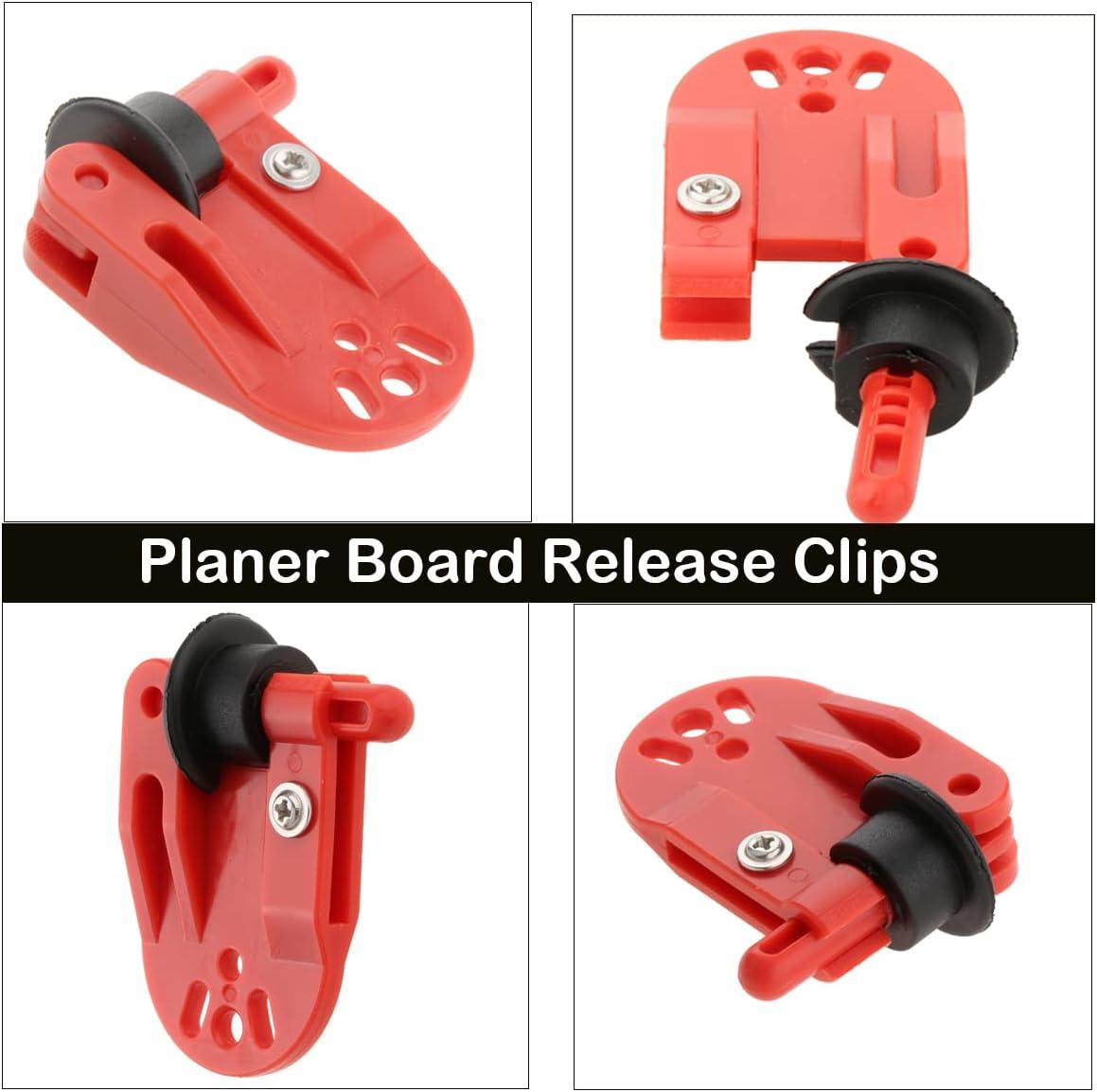 10Pcs Offshore Fishing Adjustable Planer/Board Release Clips Trolling Line  Clamp