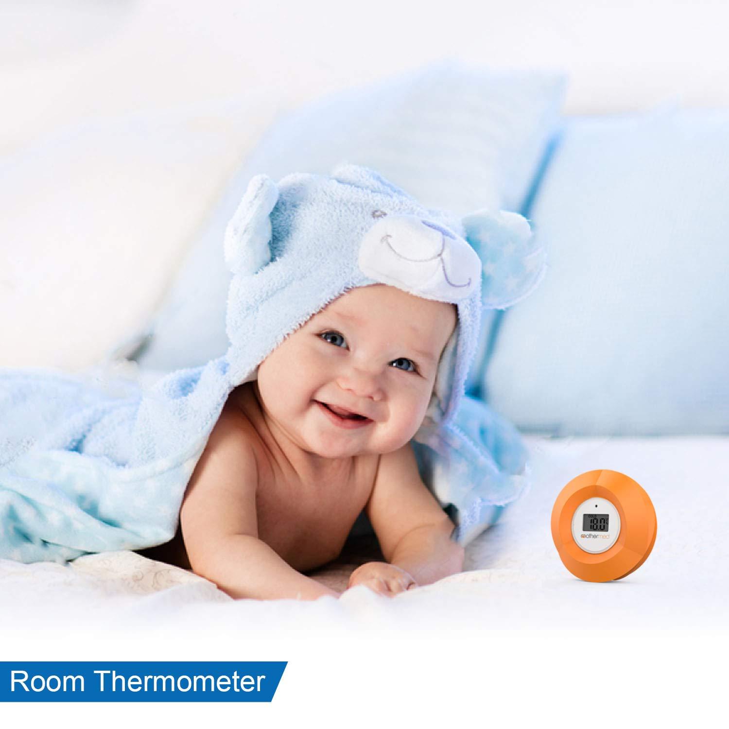 mothermed Baby Bath Thermometer and Floating Bath Toy Bathtub
