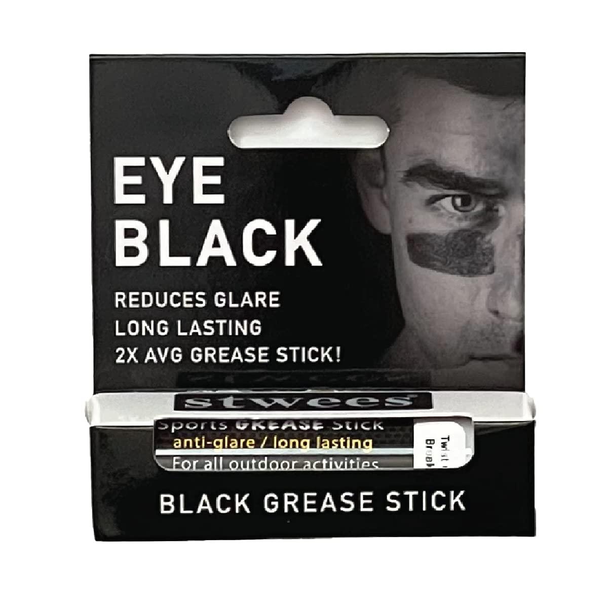 2X Eye Black Stick Baseball Football Stick Sporting Face Paint