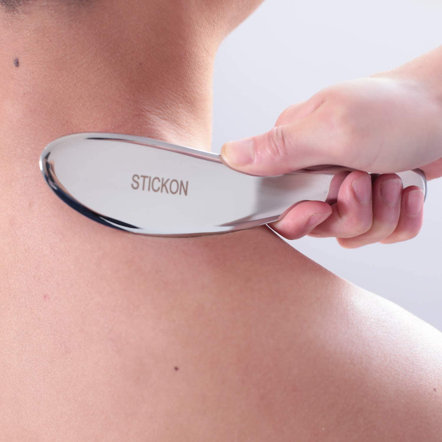 Stainless Steel Gua Sha Scraping Massage Tool Set - STICKON IASTM