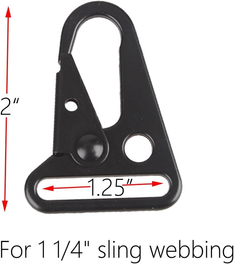 XTACER 1/1.25/1.5 Heavy Duty Snap Hooks Sling Clips More