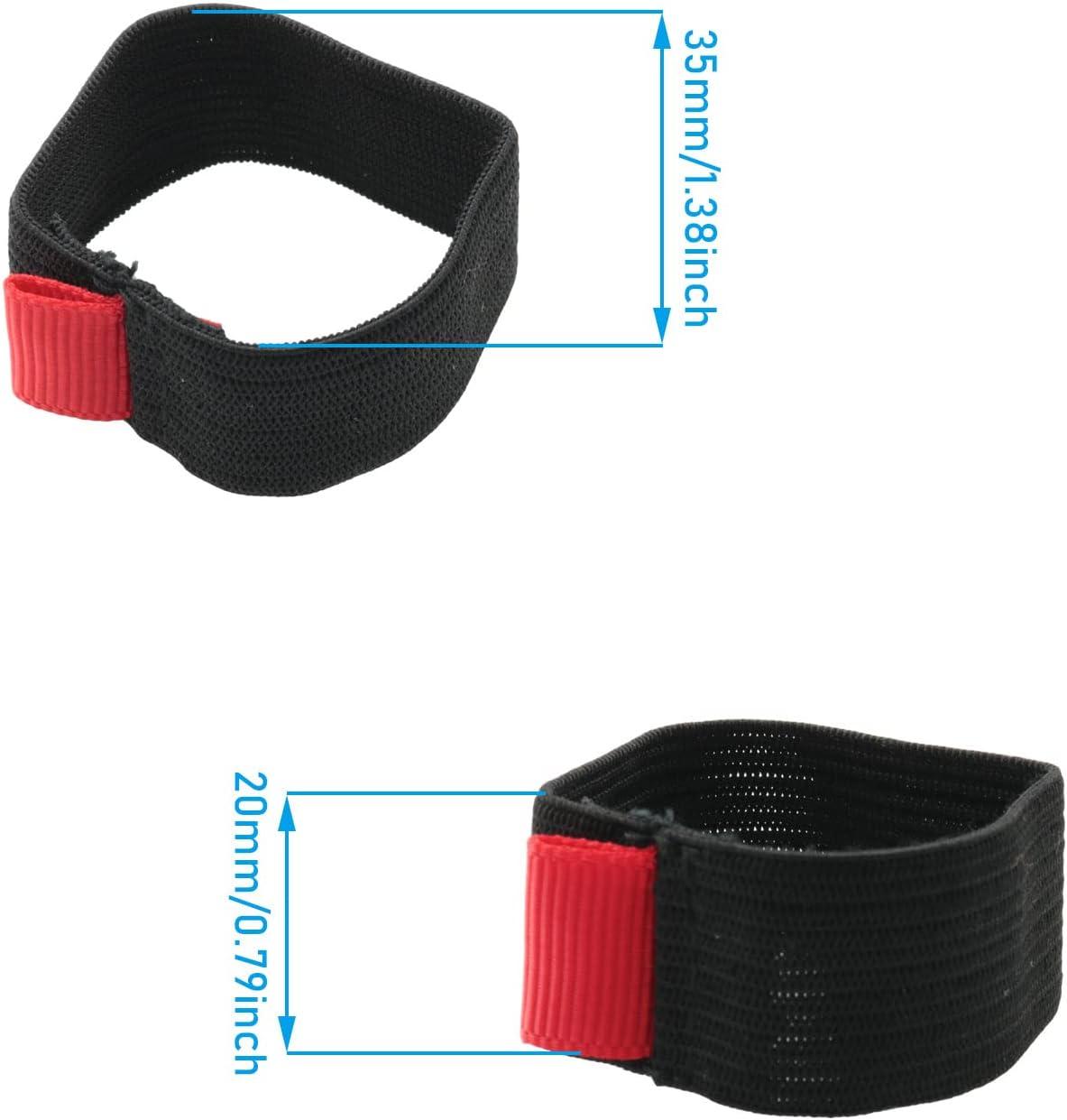 4pcs/pack Elastic Fishing Spool Belt Reel Protection Belt Band