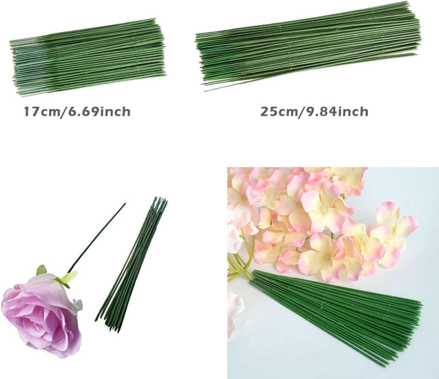Buy Floral Stems Wire for Flower Arrangements Craft Wire Artificial Flower  Stems Flower Wall Supplies Wire Stem for Flowers Online in India 