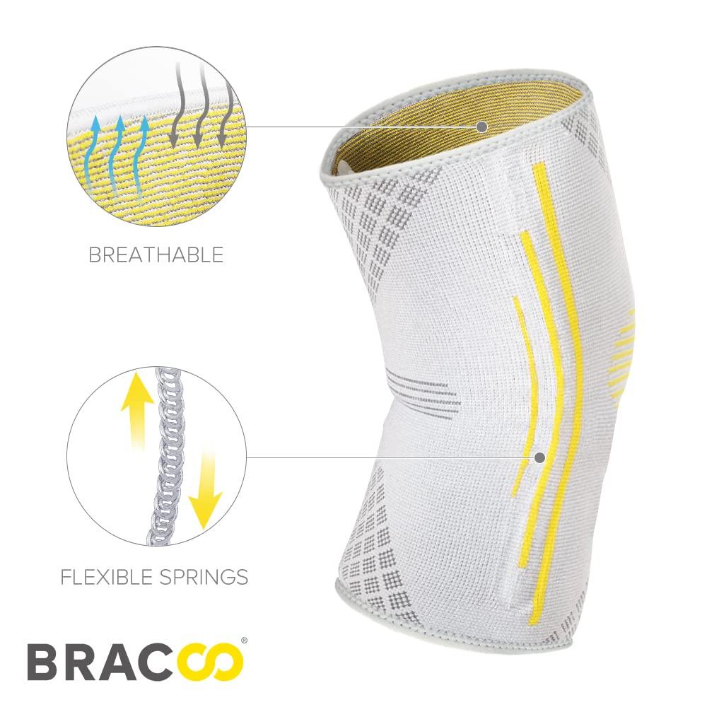 Bracoo Knee Brace Knee Compression Sleeve Support for Men Women