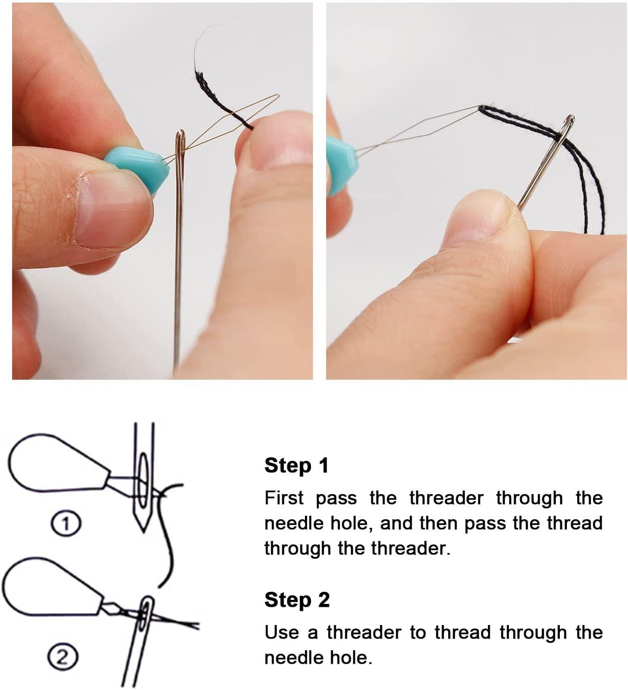 Needle Thread Sew Hair, Needles Thread Extensions