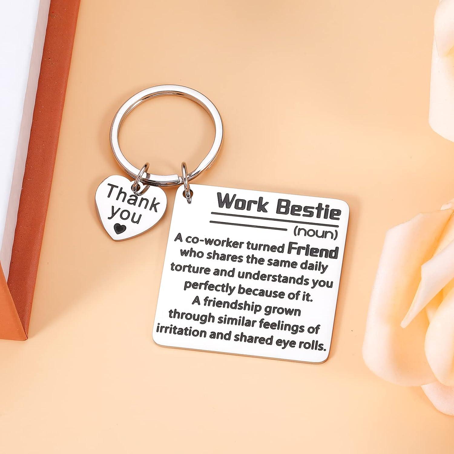 Buy YEEQIN Friends Leaving Gifts Going Away Keychain Long Distance  Friendship Best Friend Gift Goodbye Gift Farewell Gift for Friend (Style -  True Friendship) Online at desertcartINDIA