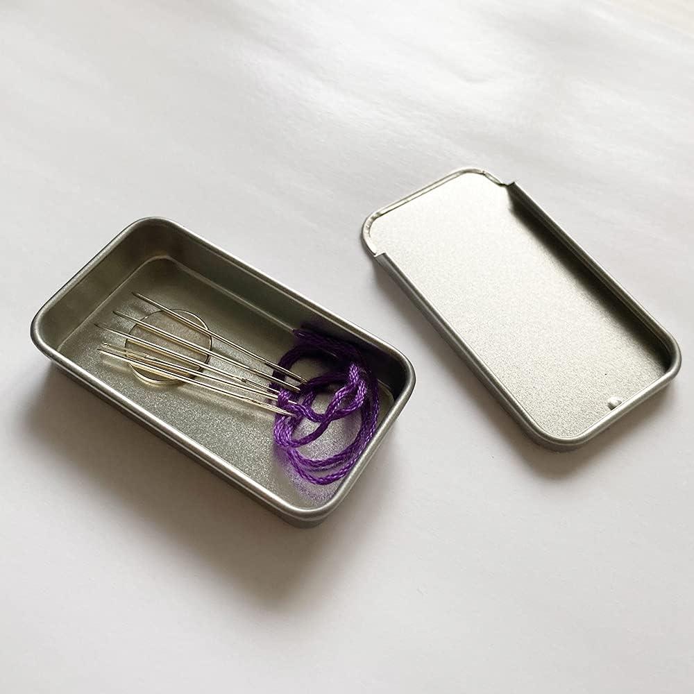 DPXWCCH Magnetic Sewing Needle Case Butterfly and Cute Cat Needle